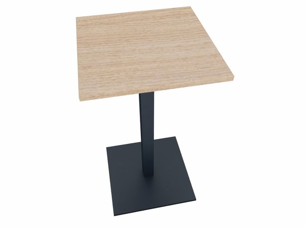 Schreibtisch REISS NOVO 600x600 / H1100 mm quadratische Tischplatte